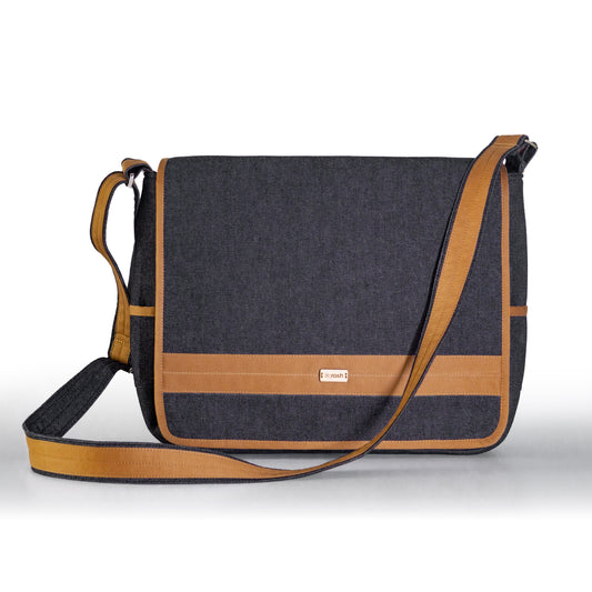 A4 ARTIE LITE - Charcoal & Camel