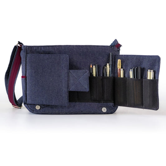 A4 ARTIE - Dark Blue & Maroon