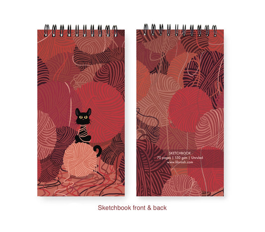 COMPACT  SKETCHBOOK - Knitty Kitty