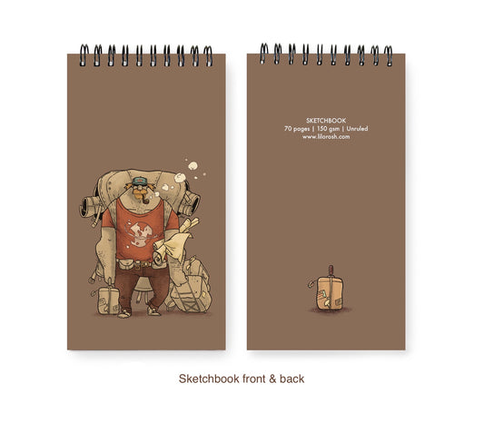 COMPACT SKETCHBOOK - The Traveller