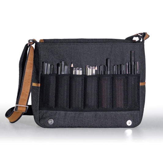 A4 ARTIE LITE - Charcoal & Camel