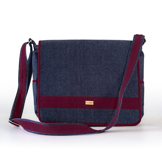 A4 ARTIE -  Dark Blue & Maroon