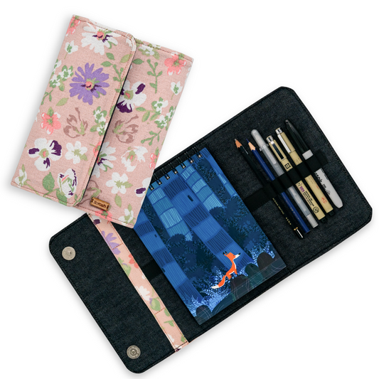A5 SMARTIE - Peach Floral