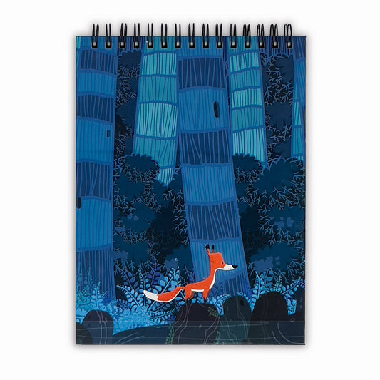 A5 SKETCHBOOK - Fox in the Blue - Clearance sale!