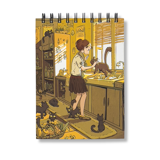 A5 SKETCHBOOK - Selene's Cats