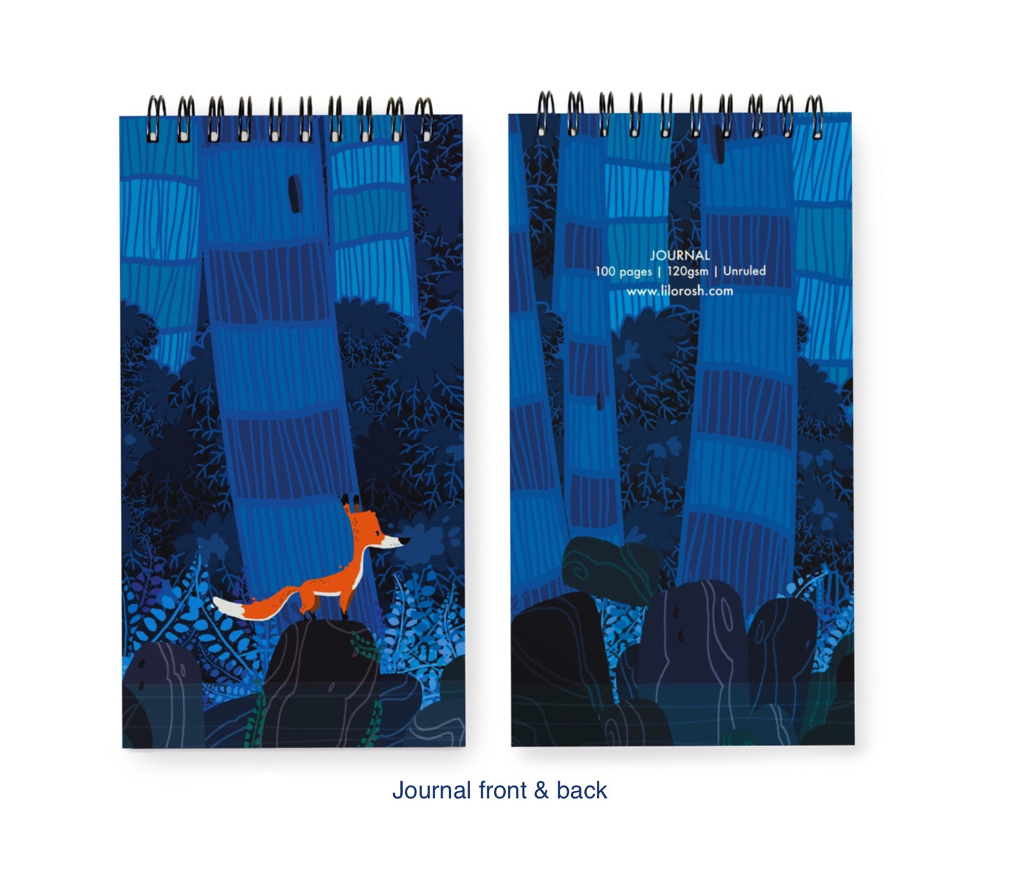 COMPACT BOOK - Fox in the Blue