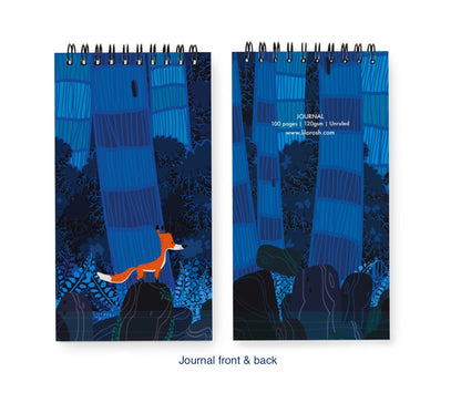 COMPACT BOOK - Fox in the Blue